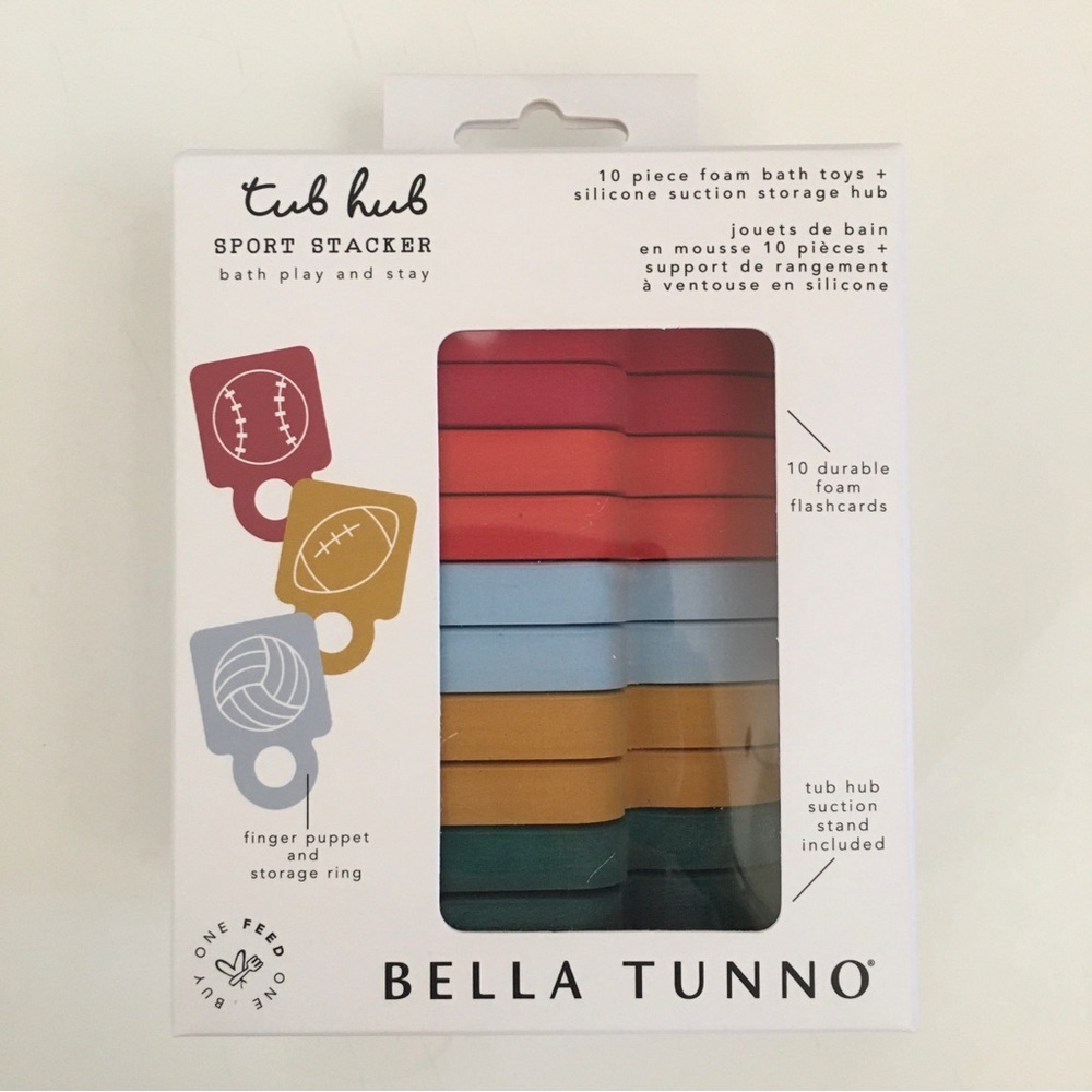 NEW Sport Stacker Bath Toy Set |  Bella Tunno